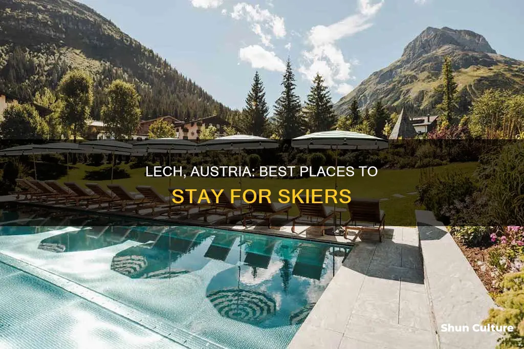 where to stay in lech austria