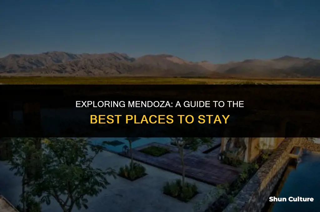 where to stay in mendoza argentina