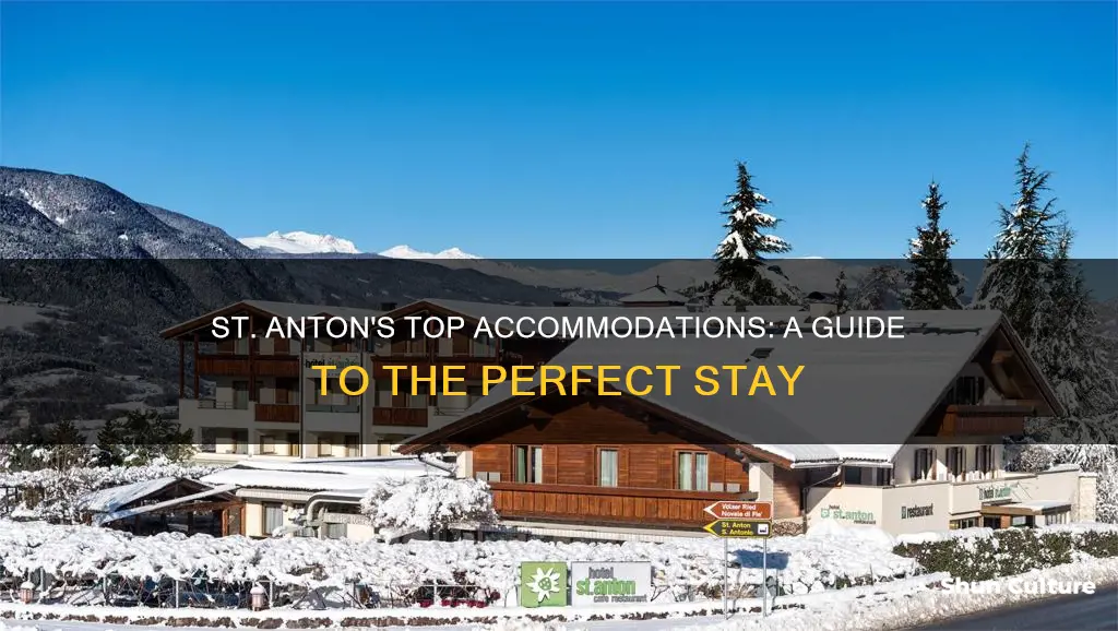 where to stay in st anton austria