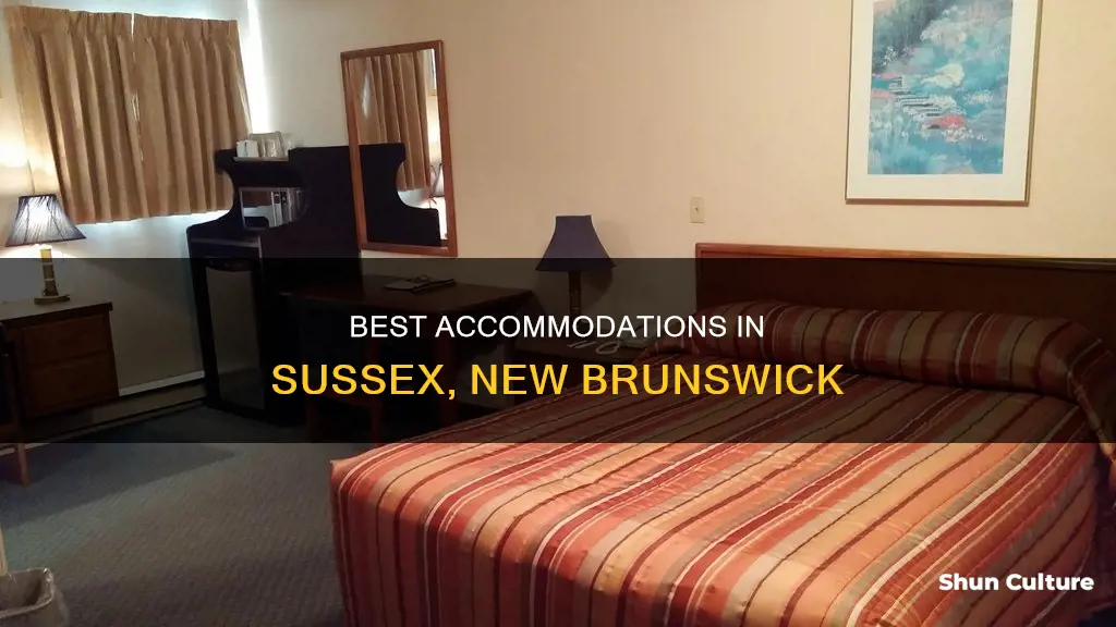 where to stay in sussex new brunswick