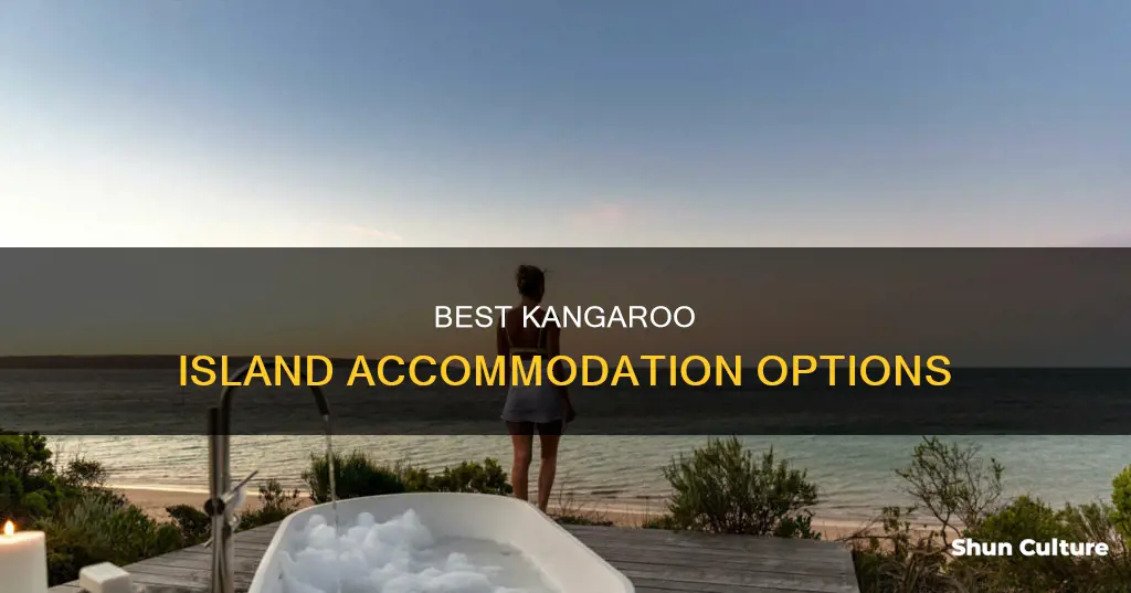 where to stay kangaroo island australia