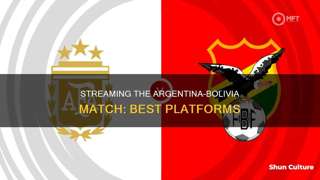 where to watch arg vs bolivia