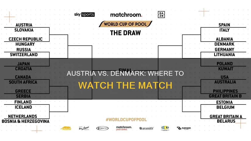 where to watch austria v denmark