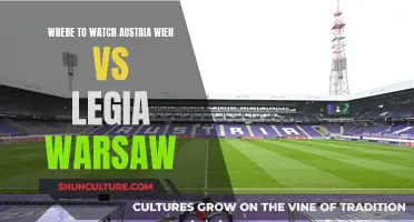 Austria Vienna vs Legia Warsaw: Where to Watch the Match