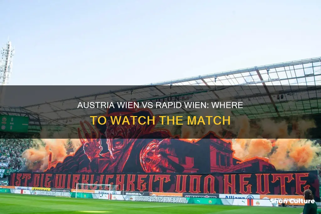 where to watch austria wien vs rapid wien