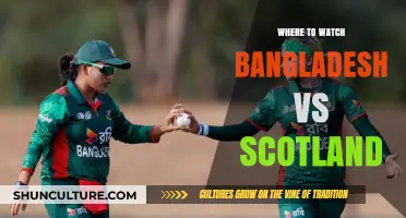 Where to Watch Bangladesh vs Scotland Live: Streaming Guide