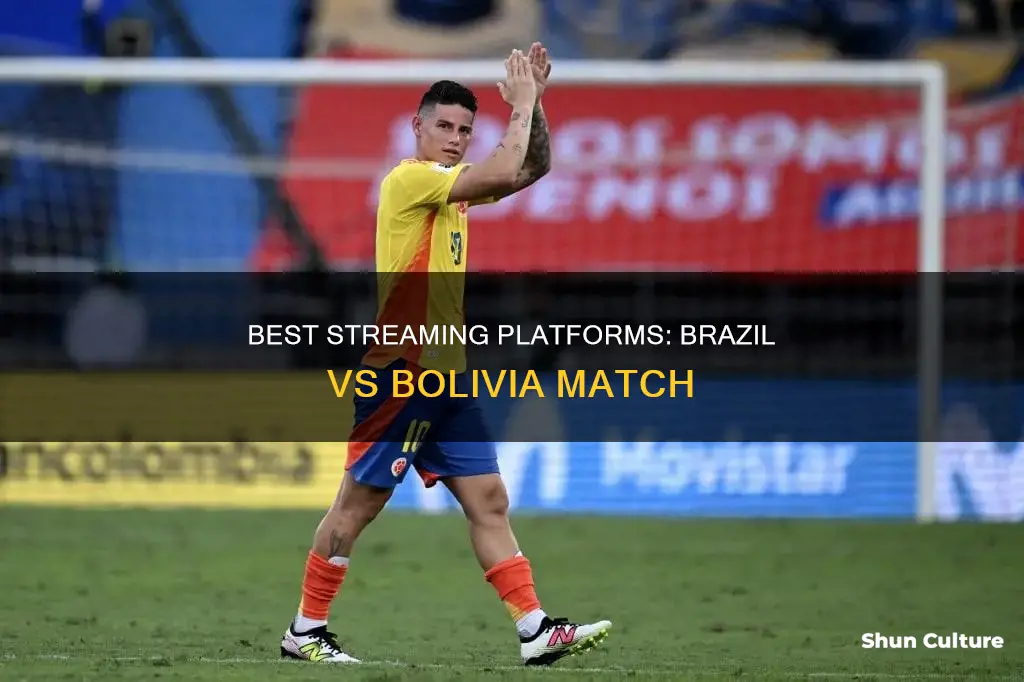 where to watch brazil x bolivia