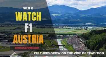 F1 Austria: Where to Watch the Race Live