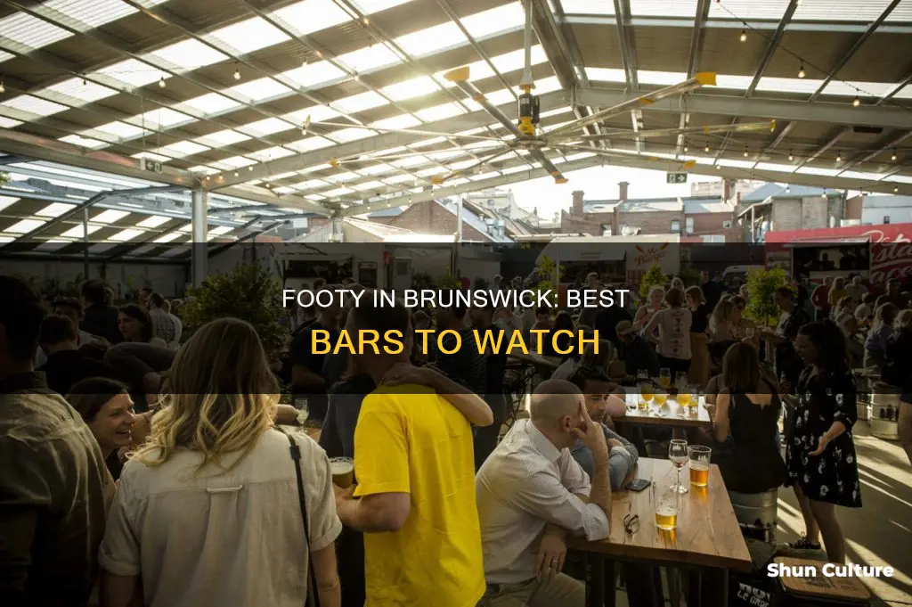 where to watch footy in brunswick