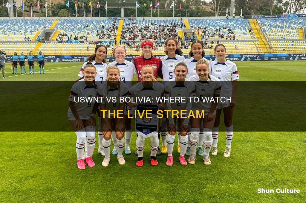 where to watch uswnt vs bolivia women