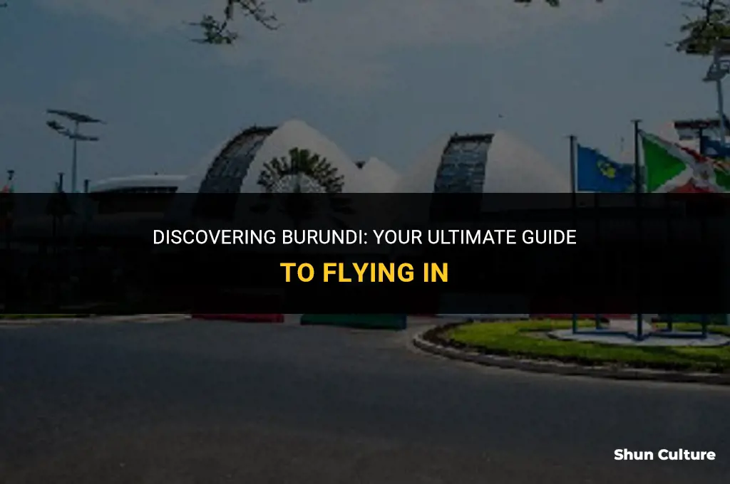 where tofly into burundi
