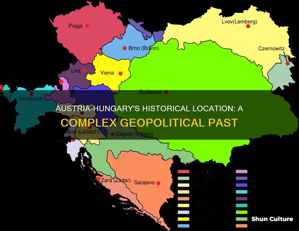 where was austria hungary located