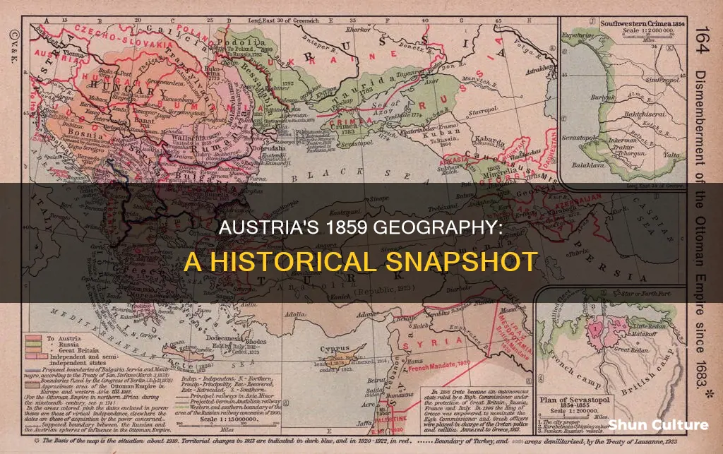 where was austria in 1859