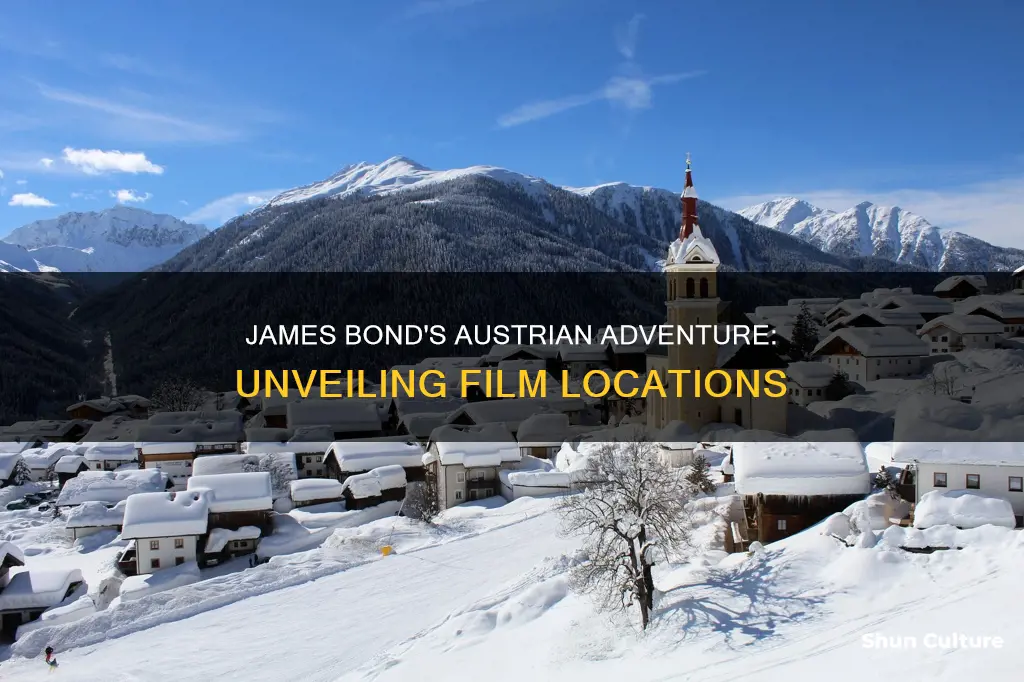 where was james bond filmed in austria