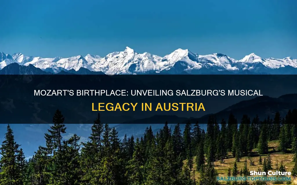 Mozart's Birthplace: Unveiling Salzburg's Musical Legacy In Austria ...