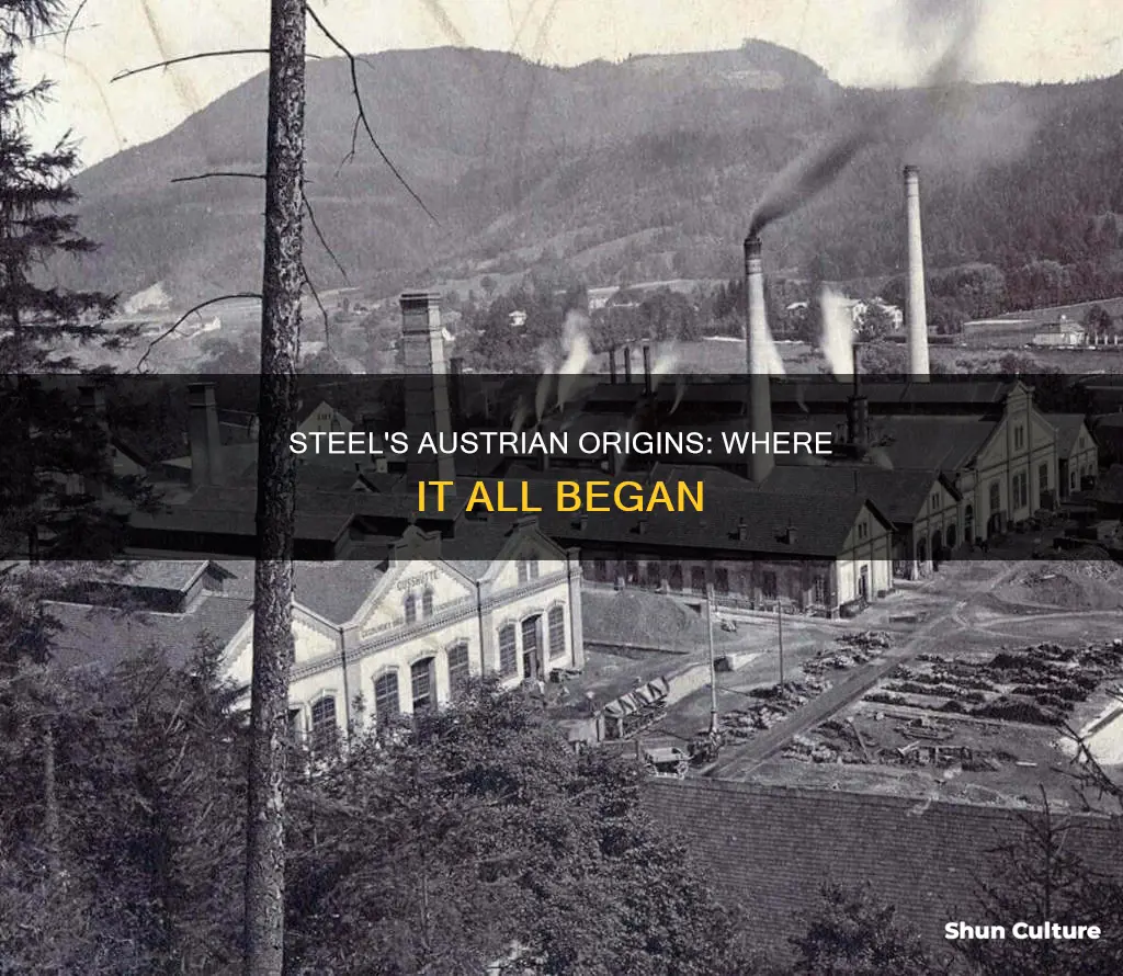 where was steel first produced in austria