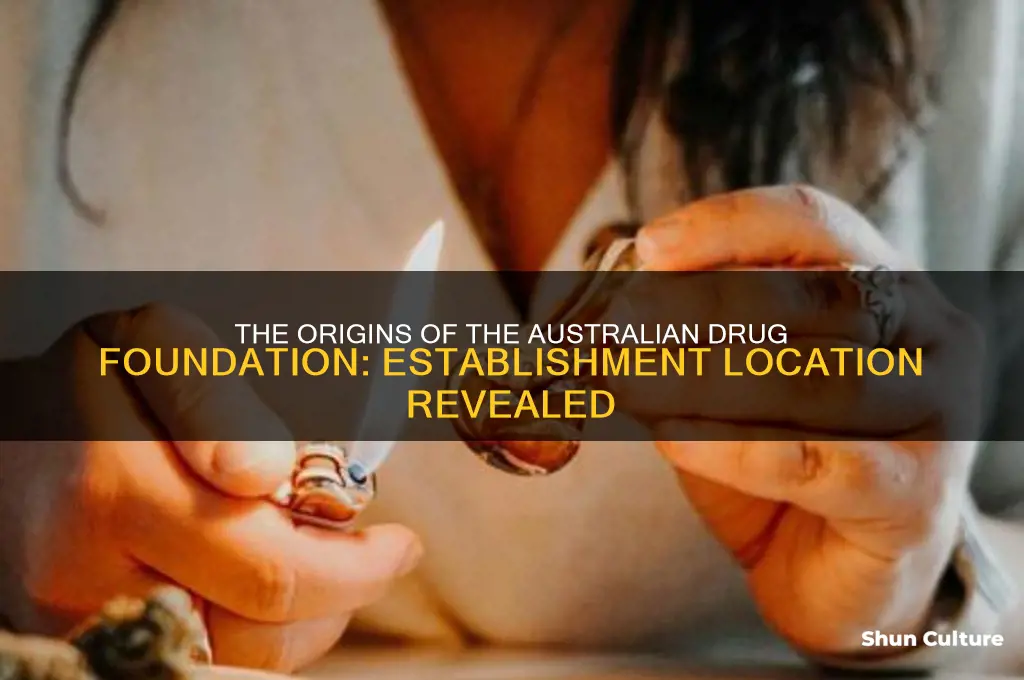 where was the australian drug foundation first established