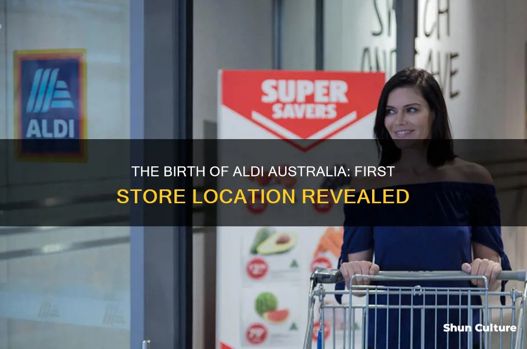 where was the first aldi store in australia