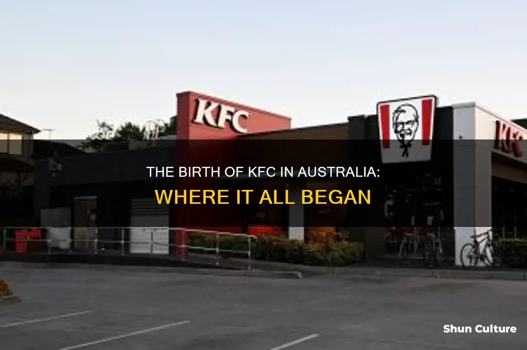 where was the first kfc in australia