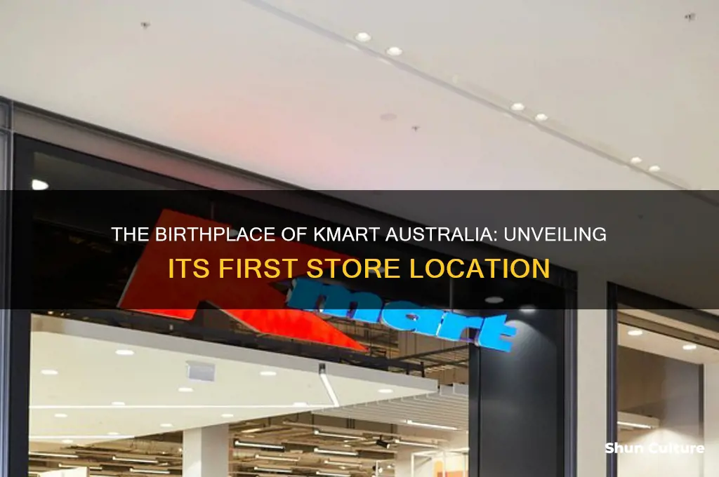 where was the first kmart in australia