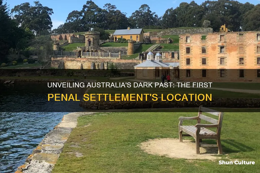 where was the first penal settlement in australia