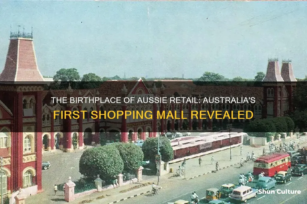 where was the first shopping mall in australia