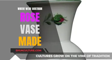 Unveiling the Origins: Where Austrian Rose Vases Were Crafted