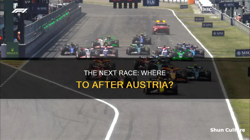 where will be the next race after austrian grand prix