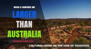 Massive Lands: Five Countries Larger than Australia