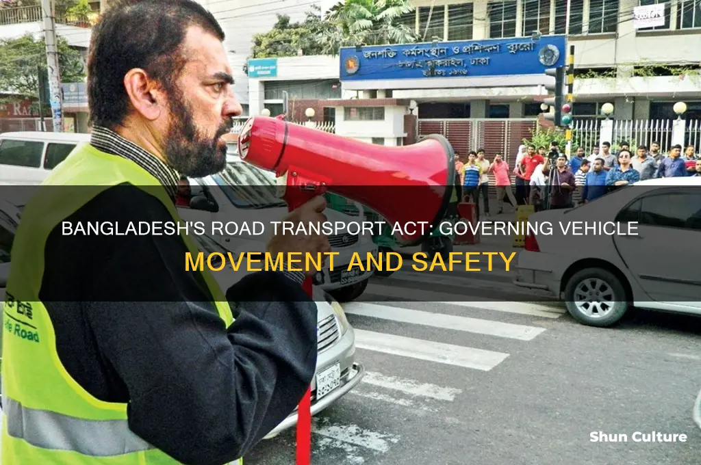 which act bangladesh used follow on road transportation