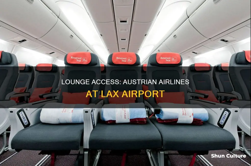 which airline lounge does austrian airlines use in lax airport