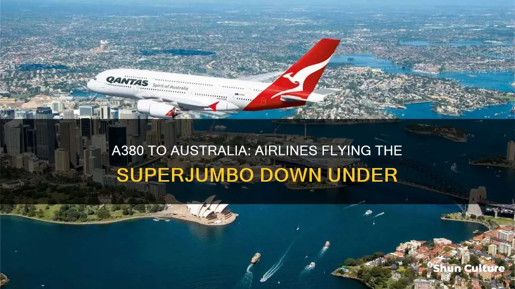 which airlines fly a380 to australia