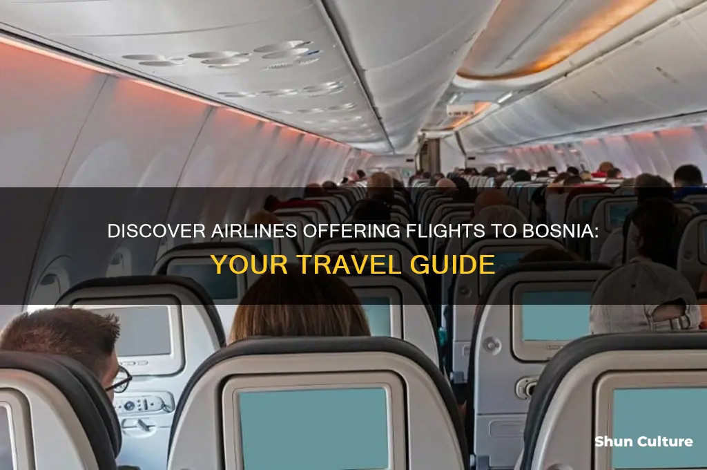 which airlines fly to bosnia