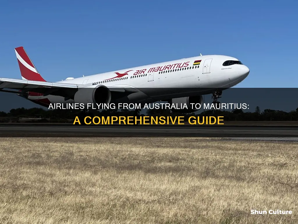 which airlines fly to mauritius from australia