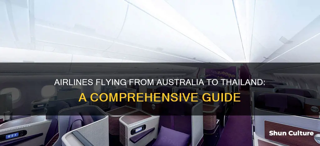 which airlines fly to thailand from australia