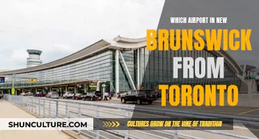 Toronto to New Brunswick: Airport Options