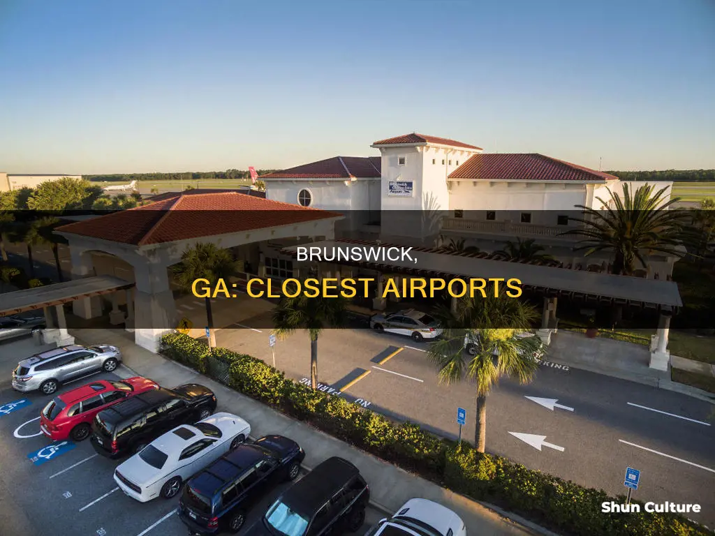 which airport is closest to brunswick ga