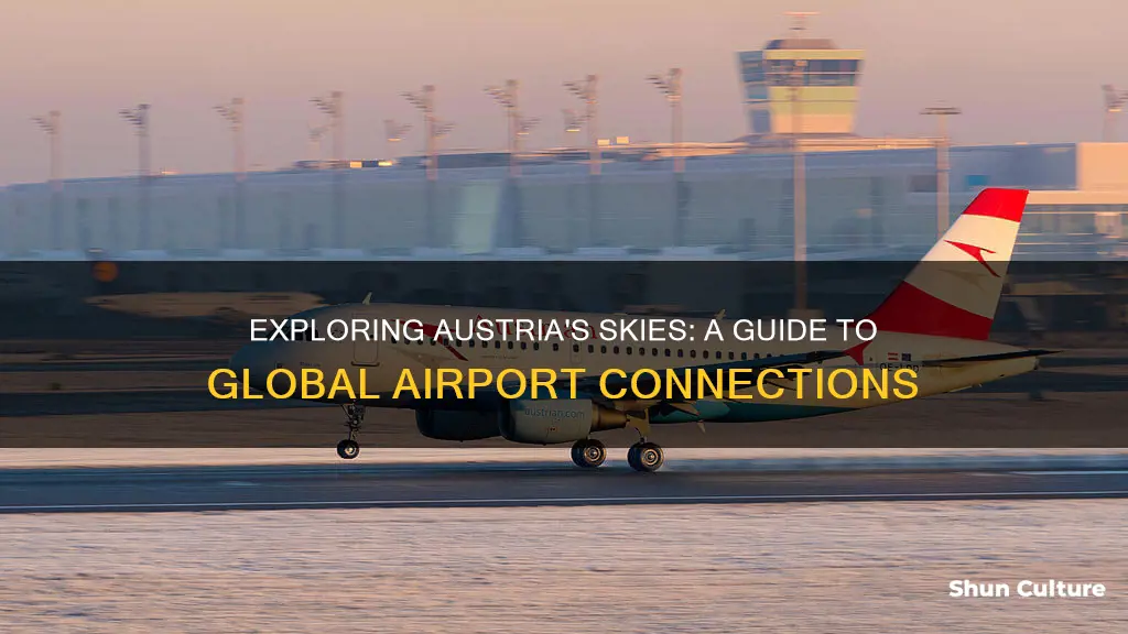 which airports fly to austria