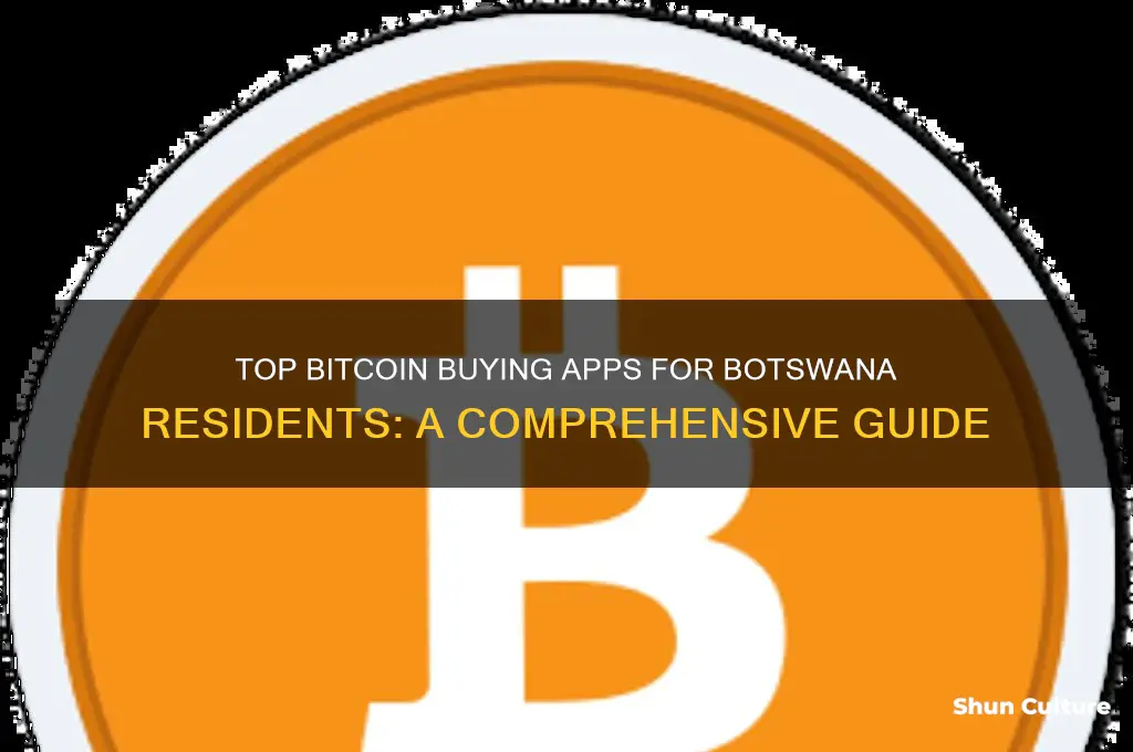 which app can I use to buy bitcoin in botswana