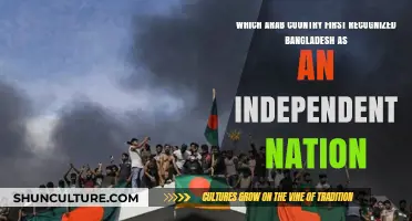 Which Arab Nation First Acknowledged Bangladesh's Independence?