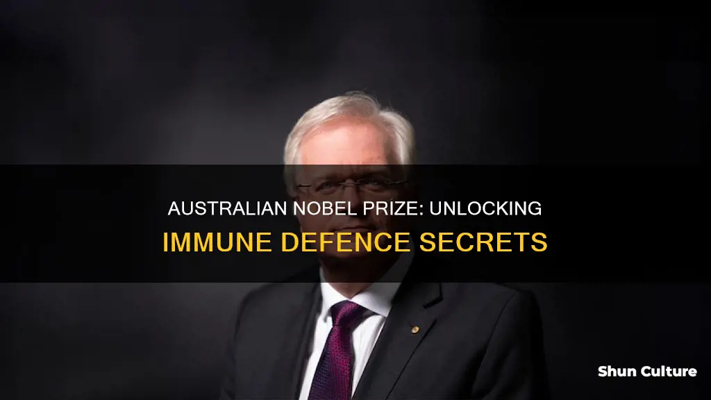 which australia won a nobel prize for immune defence research