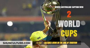 Australian Captains Who Lifted Two World Cups