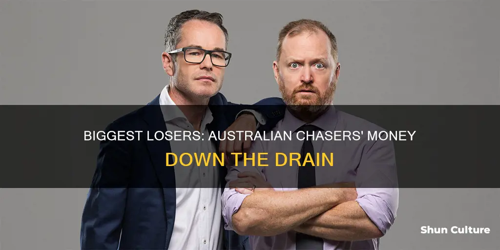 which australian chaser has lost the most money