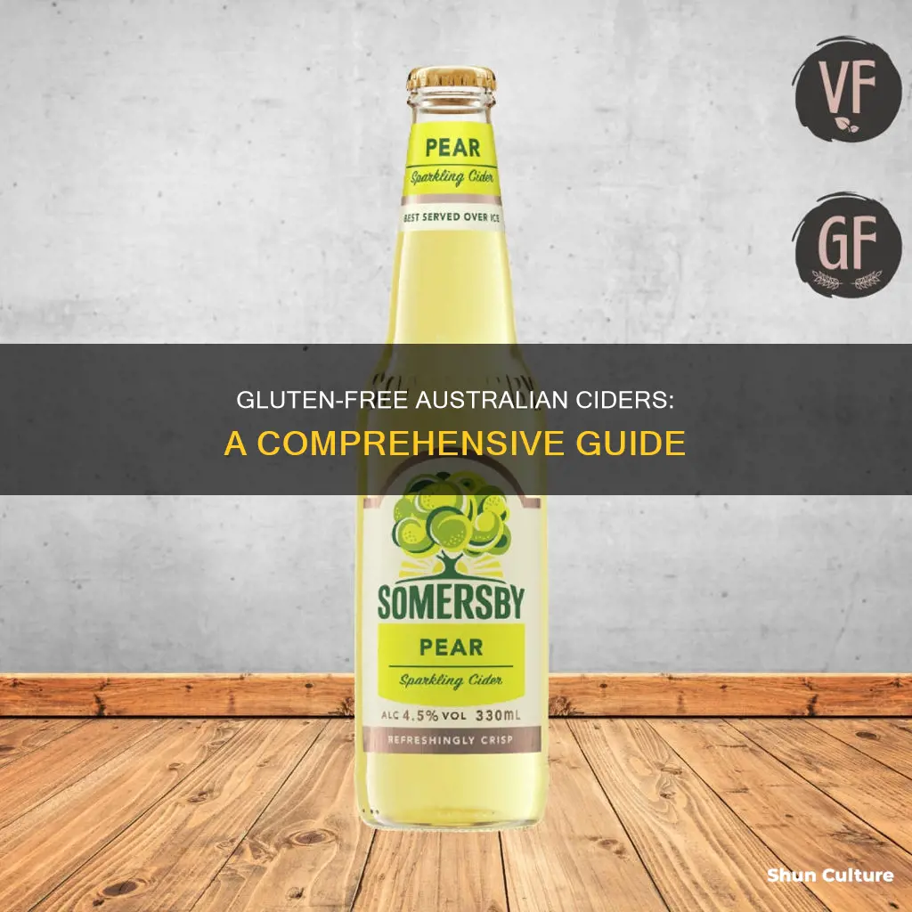 which australian ciders are gluten free