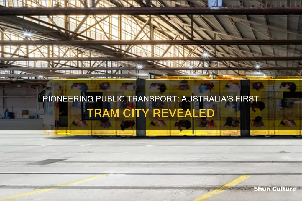 which australian city was first to introduce trams