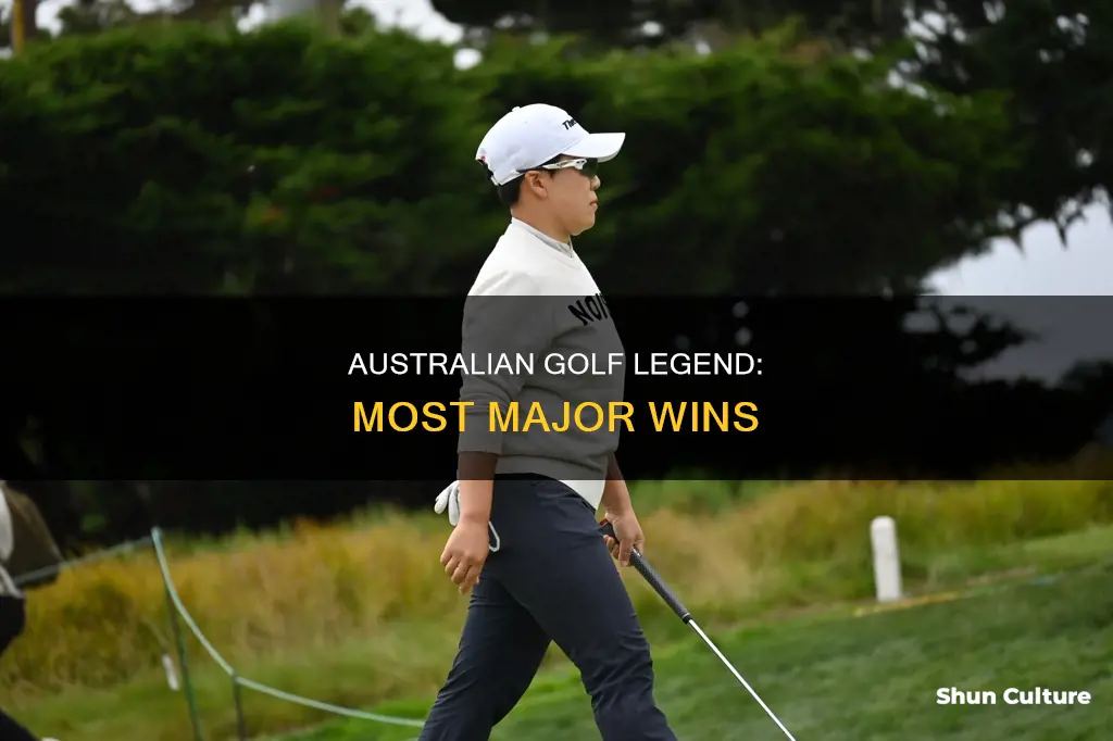 which australian golfer has won the most major tournaments