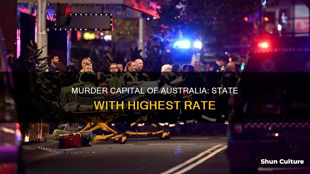 which australian state has the highest murder rate