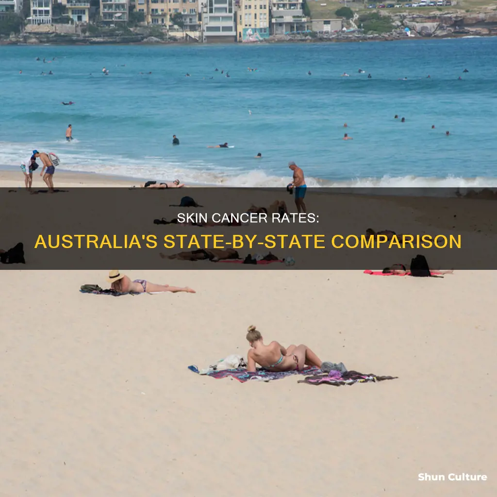 which australian state has the highest skin cancer rate