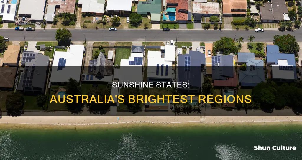 which australian state has the most sunshine