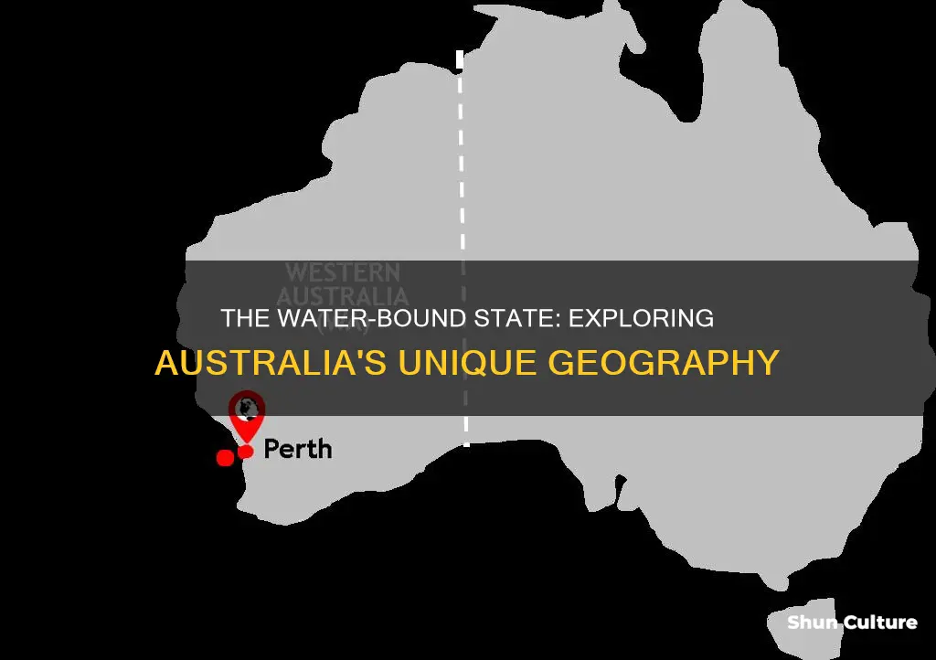 which australian state is completely surrounded by water